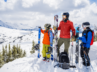 Famille ski